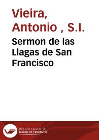 Sermon de las Llagas de San Francisco