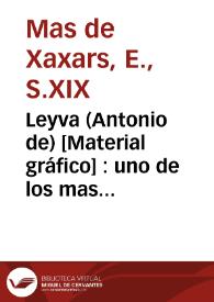 Leyva (Antonio de) [Material gráfico] : uno de los mas insignes capitanes de Carlos V