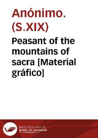 Peasant of the mountains of sacra [Material gráfico]