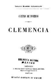 Clemencia: cuentos de invierno