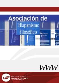 Revista de la Asociación de Hispanismo Filosófico