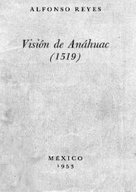 Visión de Anáhuac (1519)