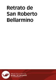 Retrato de San Roberto Bellarmino