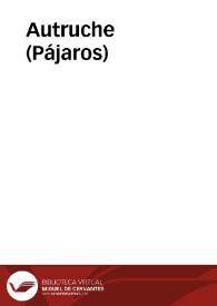 Autruche (Pájaros)