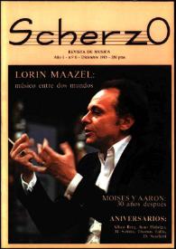 Scherzo. Año I, núm. 0, diciembre 1985