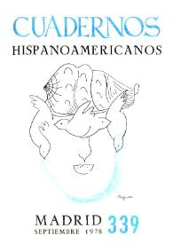 Cuadernos Hispanoamericanos. Núm. 339, septiembre 1978