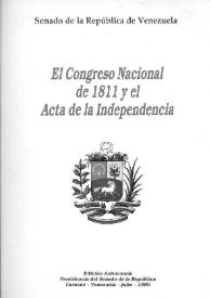 Acta de la Independencia del 5 de julio de 1811