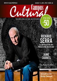 Campus Cultural. Revista electrónica. Año 4, núm. 50, 14 de marzo de 2014
