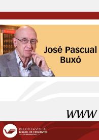 José Pascual Buxó 