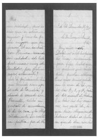 [Carta de Luz Díaz de Rincón y Gallardo y Amada Díaz de Torres, hijas de Porfirio, a Enrique Danel en México. 12 de diciembre de 1918]