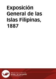 Exposición General de las Islas Filipinas, 1887