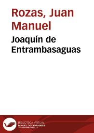 Joaquín de Entrambasaguas
