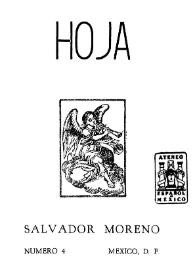 Hoja. Núm. 4, julio 1949