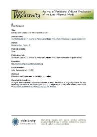 Literatura en Chabacano: la tradición escondida