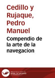 Compendio de la arte de la navegacion
