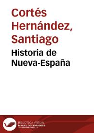 Historia de Nueva-España