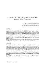 En busca del mecenazgo real: autoras románticas y Palacio