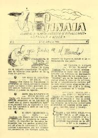 Sinaia : diario de la primera expedición de republicanos españoles a México. Núm. 2, 27 de mayo de 1939