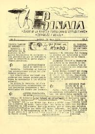Sinaia : diario de la primera expedición de republicanos españoles a México. Núm. 5, 30 de mayo de 1939