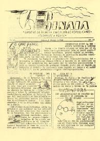 Sinaia : diario de la primera expedición de republicanos españoles a México. Núm. 11, 5 de junio de 1939