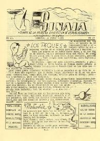 Sinaia : diario de la primera expedición de republicanos españoles a México. Núm. 17, 11 de junio de 1939