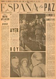 España y la paz. Año I, núm. 2, 1 de septiembre de 1951