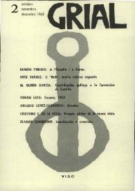 Grial : revista galega de cultura. Núm. 2, 1963