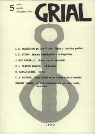 Grial : revista galega de cultura. Núm. 5, 1964