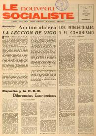 Le Nouveau Socialiste. 1re Année, numéro 2, jeudi 2 novembre 1972