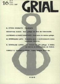 Grial : revista galega de cultura. Núm. 16, 1967