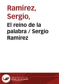 El reino de la palabra