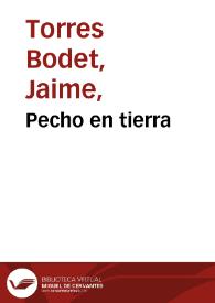 Pecho en tierra