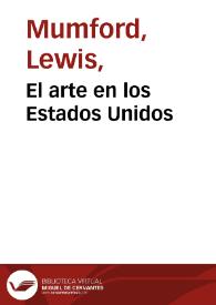 El arte en los Estados Unidos