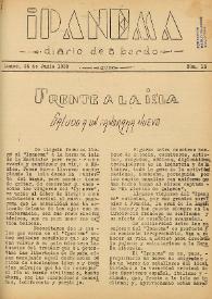 Ipanema : diario de a bordo. Núm. 13, 26 de junio de 1939