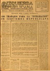 Izquierda Republicana. Año II, núm. 9, 15 de abril de 1945