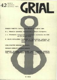 Grial : revista galega de cultura. Núm. 42, 1973