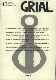 Grial : revista galega de cultura. Núm. 43, 1974