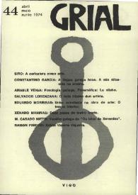 Grial : revista galega de cultura. Núm. 44, 1974