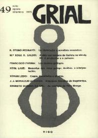 Grial : revista galega de cultura. Núm. 49, 1975