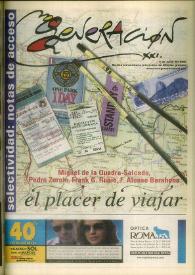 Generación XXI : revista universitaria de difusión gratuita. 11 de junio 2001