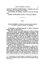 Lámina celtibérica de bronce, hallada en el término de Luzaga, partido judicial de Sigüenza (I)