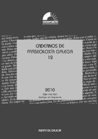 Cadernos de Fraseoloxía Galega. Núm. 12, 2010