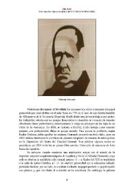 Victoriano Hernando (Aldeanueva de la Serrezuela, Segovia, 1783-Madrid, 1866) [Semblanza]