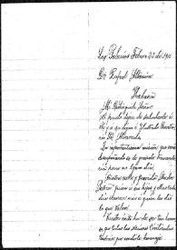 Carta de Aquilino Díaz y Suárez a Rafael Altamira. Los Palacios, 23 de febrero de 1910