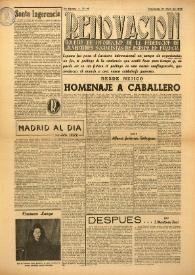 Renovación (Toulouse) : Boletín de Información de la Federación de Juventudes Socialistas de España. Núm. 41, 24 de abril de 1946