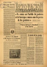 Renovación (Toulouse) : Boletín de Información de la Federación de Juventudes Socialistas de España. Núm. 44, 5 de junio de 1946
