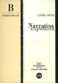 Actas del Congreso Narrativa Española (1950-1975) 