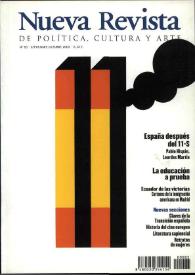 Nueva Revista de Política, Cultura y Arte. Núm. 83, septiembre-octubre 2002