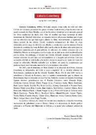 Galaxia Gutenberg (1994-) [Semblanza]