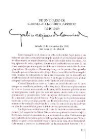 Páginas de un diario (1948-1949)
